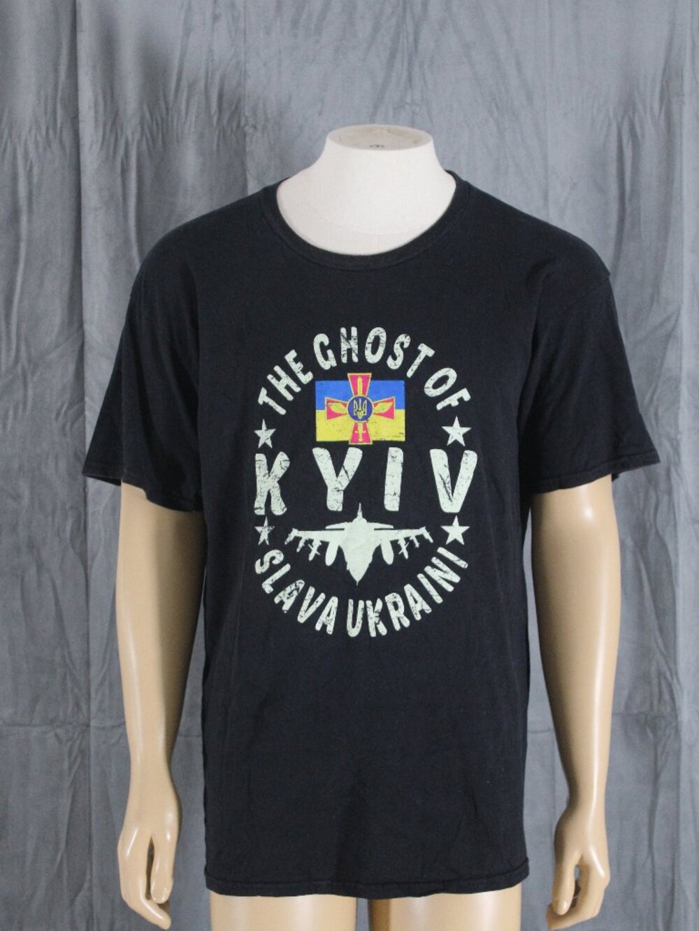 Travel Shirt - Ukraine the Ghost of Kyiv - Men's Medium